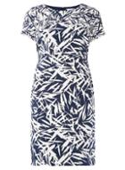 Dorothy Perkins *lily & Franc Monochrome Leaf Print Shift Dress