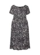 Dorothy Perkins *dp Curve Black Gypsy Midi Dress