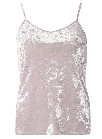 Dorothy Perkins Lilac Velvet Cami