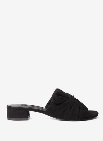 Dorothy Perkins Black 'summer' Twist Mule Sandals