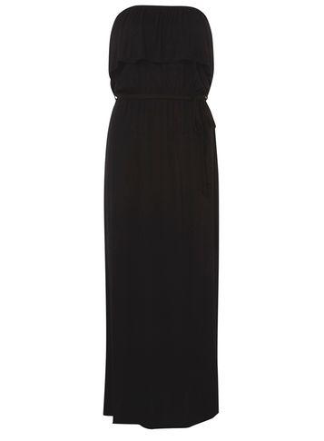 Dorothy Perkins Black Bardot Maxi Dress