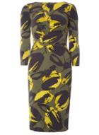 Dorothy Perkins *lily & Franc Khaki Tulip Twist Dress