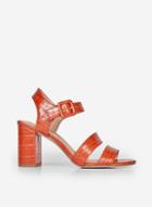 Dorothy Perkins Orange Betty Heeled Sandals