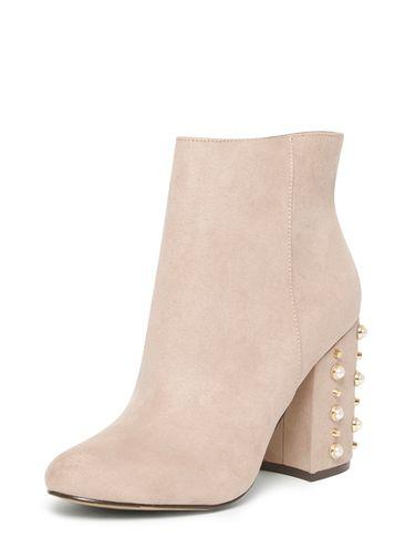 Dorothy Perkins Mink 'apurla' Heeled Boots