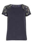 Dorothy Perkins * Vila Navy Lace T-shirt