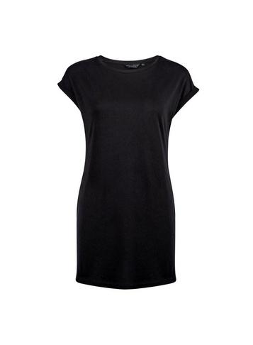 Dorothy Perkins Black Longline Pocket T-shirt