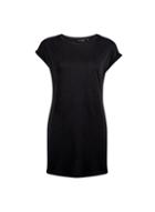 Dorothy Perkins Black Longline Pocket T-shirt