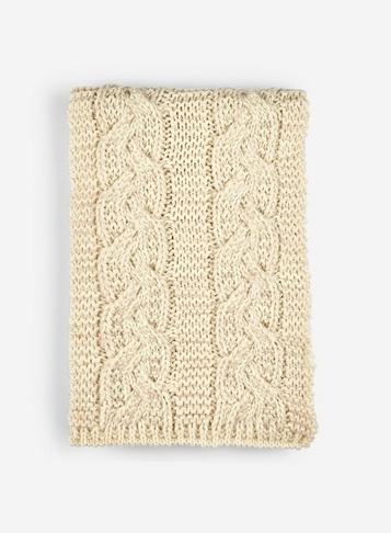 *vero Moda Cream Bobble Scarf