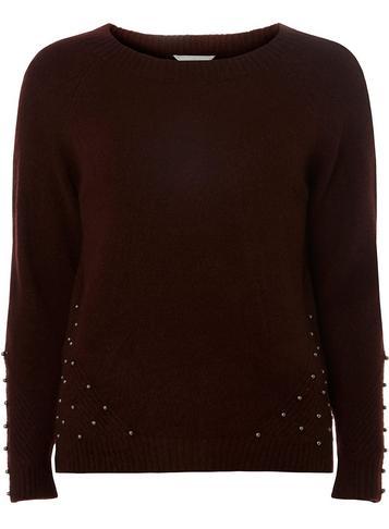 Dorothy Perkins Petite Gunmetal Port Jumper
