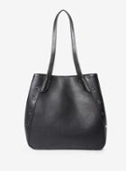Dorothy Perkins *pieces Black 'kimberly' Shopper Bag