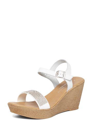 Dorothy Perkins White 'roe' Comfort Wedges