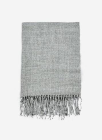 Dorothy Perkins Light Grey Plain Acrylic Scarf