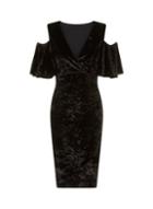 Girls On Film *girls On Film Black Crushed Velvet Bodycon Dress