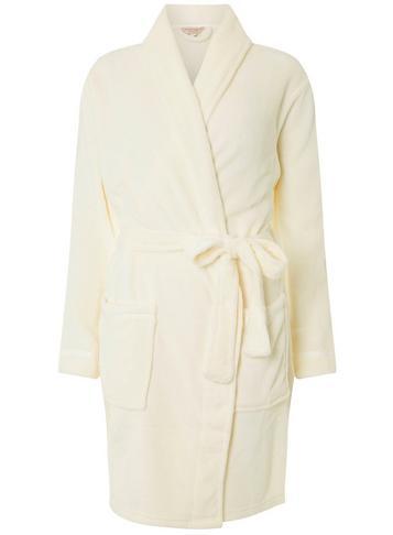 Dorothy Perkins Cream Wellsoft Robe