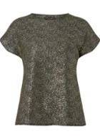 Dorothy Perkins Gold Shimmer T-shirt