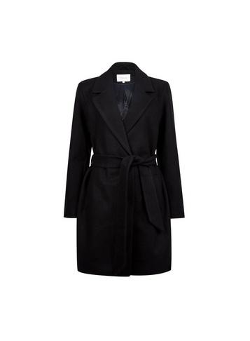 *vila Black Belted Coat