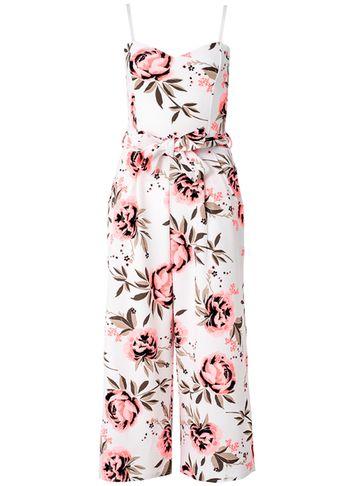 Dorothy Perkins *quiz Floral Print Culotte Jumpsuit