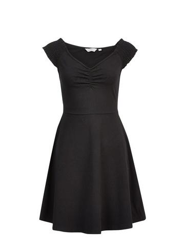 Dorothy Perkins Petite Black Sweetheart Dress