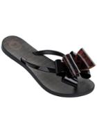 Dorothy Perkins *zaxy Black Twin Box Flip Flops