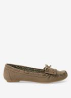 Dorothy Perkins Taupe Laddy Moccasins