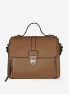 Dorothy Perkins Brown Top Handle Cross Body Bag