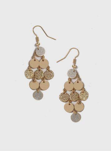 Dorothy Perkins Glitter Chandelier Earrings