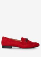 Dorothy Perkins Wide Fit Red 'laser' Loafers