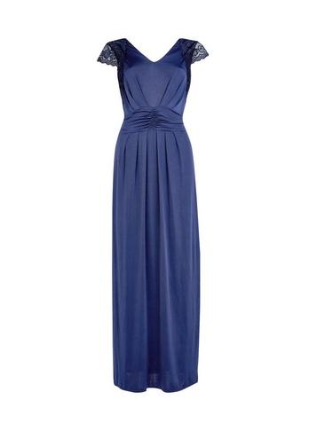 *showcase Navy Blue 'tullulah' Maxi Dress