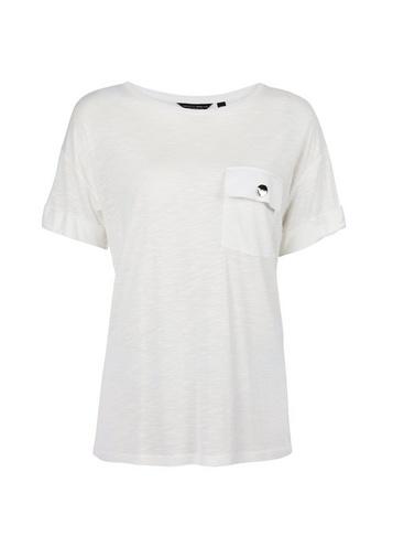 Dorothy Perkins Ivory Utility T-shirt