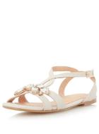Dorothy Perkins *head Over Heels Nelis Gem Cross Over Sandals