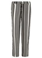 Dorothy Perkins *tall Mono Stripe Cropped Trousers