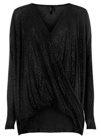 Dorothy Perkins *vero Moda Black Twist Top
