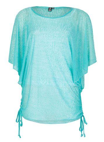 Dorothy Perkins *izabel London Turquoise Batwing Top