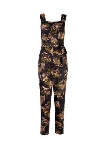 Dorothy Perkins Petite Khaki Tie Jumpsuit