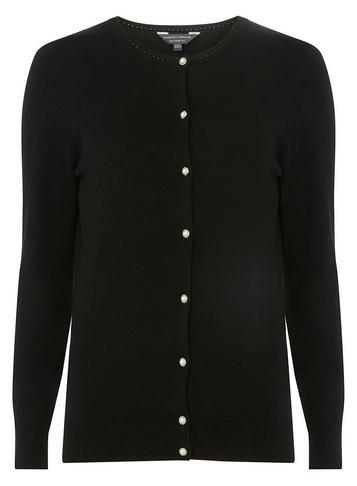 Dorothy Perkins *tall Black Embellished Cardigan