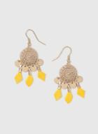 Dorothy Perkins Filigree Feather Drop Earring