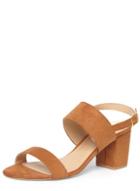 Dorothy Perkins Tan 'sally' Two Strap Sandals