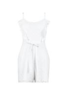 Dorothy Perkins White Broderie Frill Playsuit