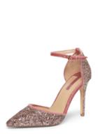 Dorothy Perkins Rose Glitter 'glenda' Court Shoes