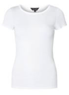 Dorothy Perkins White Cotton T-shirt