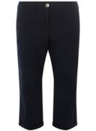 Dorothy Perkins Navy Cropped Trousers