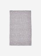 Dorothy Perkins Grey Foiled Textured Scarf