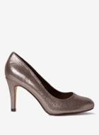Dorothy Perkins Wide Fit Pewter Dallas Court Shoes