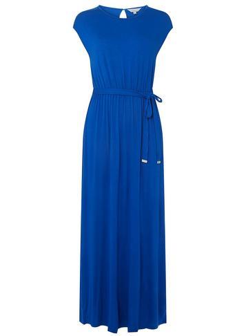 Dorothy Perkins Petite Cobalt Plain Maxi Dress