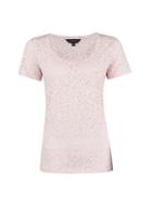 Dorothy Perkins Blush Leopard Print T-shirt