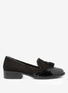 Dorothy Perkins Black Patent Libra Loafers