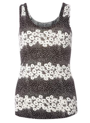 Dorothy Perkins Black Ditsy Spot Print Vest