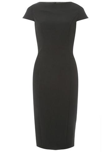 Dorothy Perkins Black Side Panel Pencil Dress