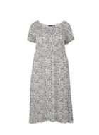 Dorothy Perkins *dp Curve White Gypsy Midi Dress