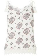Dorothy Perkins *only White Tassel Camisole Top
